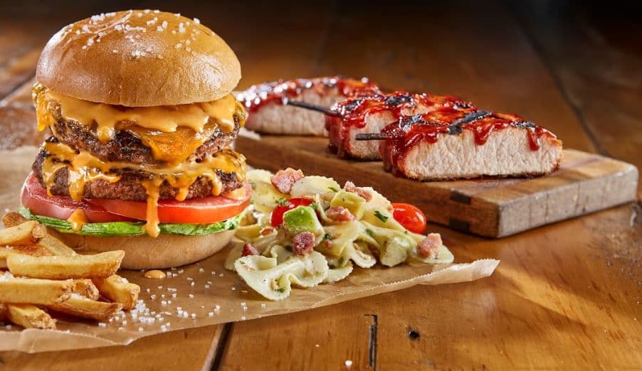 Burger Plated