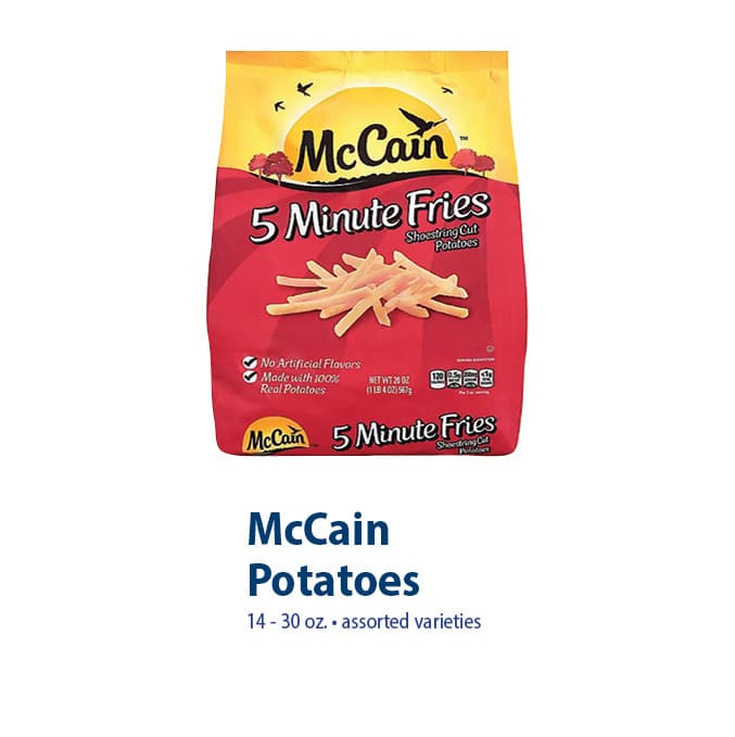 McCain Potatoes, 12-30 oz. assorted varieties