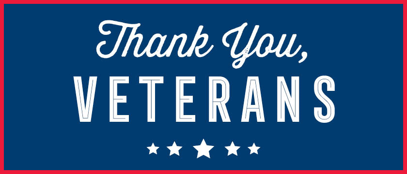 Thank you, Veterans