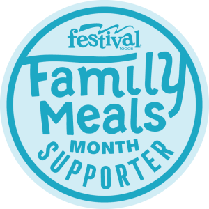 festival foods family meals month supporter logo