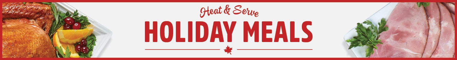 heat and serve holiday meals