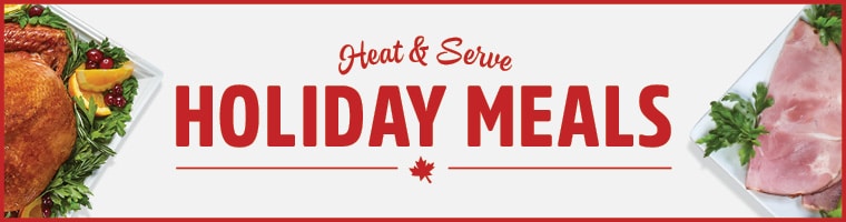 heat and serve holiday meals