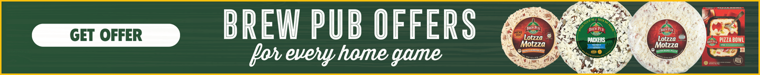 Brew pub offers for every home game. Get offer.