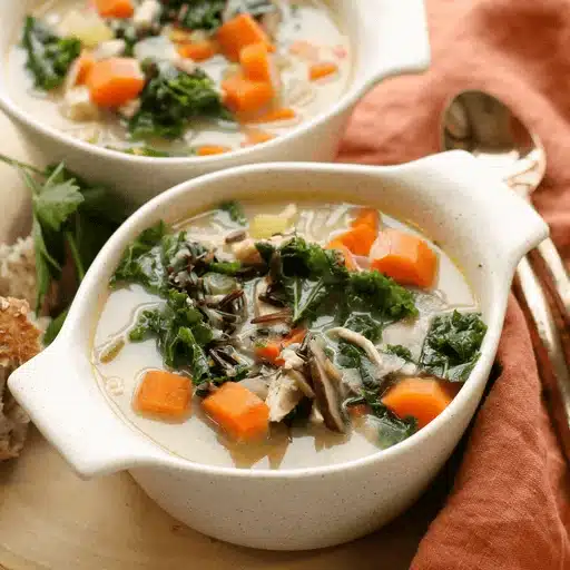 chicken and wild rice soup