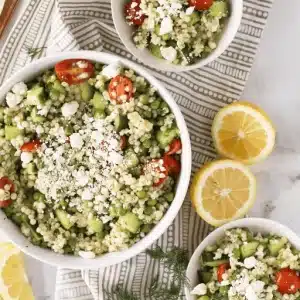 lemon dill couscous salad