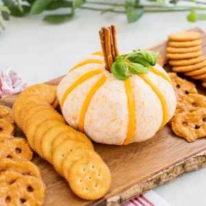 pumpkin cheddar cheese ball