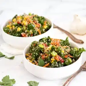 veggie quinoa bowls